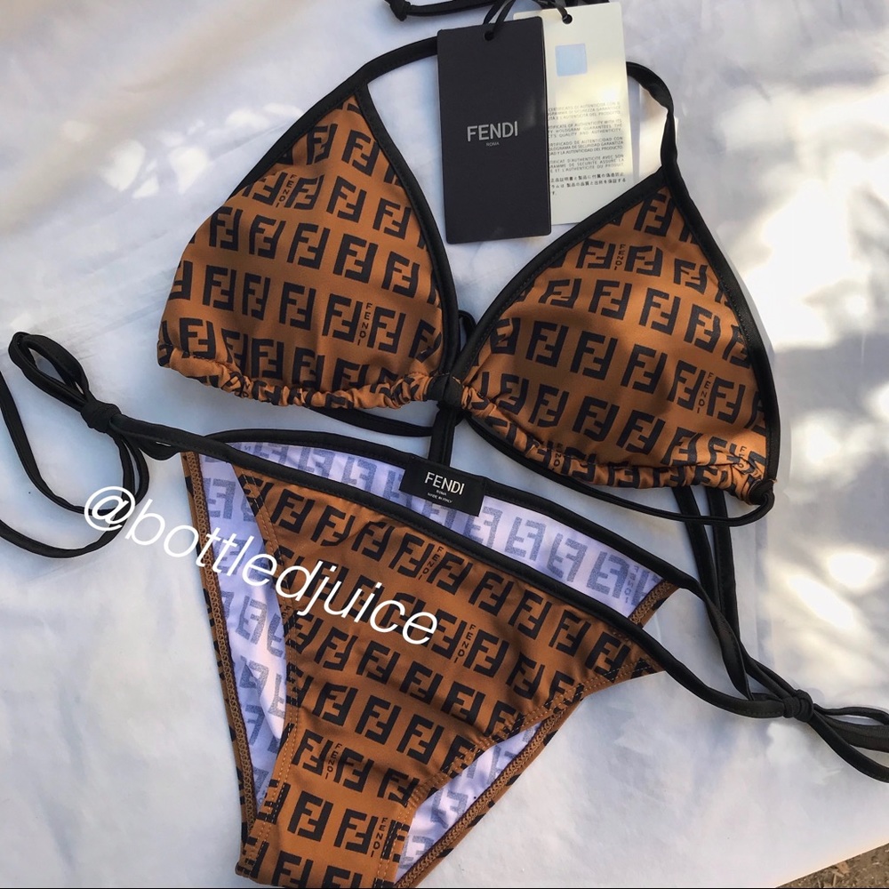 NEW Authentic Vintage Fendi Bikini